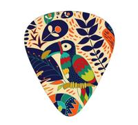Australian Animals - 12 plettri per chitarra, spessore 0,46 mm/0,71 mm/0,96 mm, con custodia, per chitarra acustica-elettrica, ukulele, basso