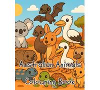 Australian Animals Colouring Book