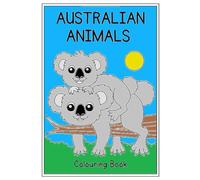 Australian Animals Colouring Book
