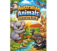 Australian Animals colouring book