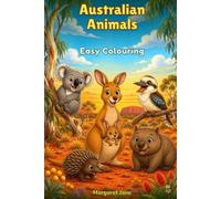 Australian Animals: Easy Colouring