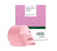 Australian Bodycare Deep Pink Maschera viso con Collagene e Vitamina B12 (4pz)