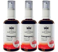 Australian Bush Flower Essences Emergency Vaporizzatore 50 Ml 3x50 ml