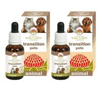 Australian Bush Flower Essences Transition Pets 2x30 ml Gocce