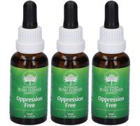 AUSTRALIAN BUSH FLOWER Oppression free Essenze floreali 3x30 ml Essenz