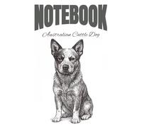 Australian Cattle Dog Handwritten Style Dog Lover Gift: Modern Australian Cattle Dog notebook with stylish handwriting typography design for dog owners, ranchers, students, and pet lovers.