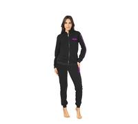 Australian Donna Completo Homewear Femminile In Poliestere, Disponibile In Vari Modelli E Colori (XL (48), AUF141-Nero)