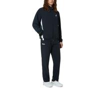 Australian Elite Tracksuit, Tuta Completa Sportiva Donna, Realizzata in Poliestere ed Elastan - Blu Navy - S