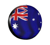 Australian Flag Tire Cover 14-17 "Wheel Tyr Diametertrailer Auto Camion Pvc Impermeabile Protezione Antipolvere
