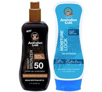 Australian Gold Bronzer Spray Gel SPF50 + Moisture Lock 237 ml