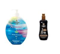 Australian Gold compatible - Forever After Sun 650 ml & Sunscreen Spf15 Spray Gel With Instant Bronzer 237 Ml