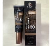 Australian Gold FACIAL BRONZER SPF 30 con acido ialuronico
