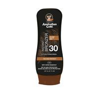 Australian Gold Instant Bronzer Lotion Sunscreen Spf30 Protezione Solare Efetto Bronze Lozione
