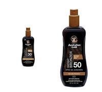 Australian Gold Instant Bronzer Spray Gel Spf30 100Ml & Sunscreen Spf50, 237 Ml