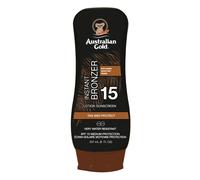 Australian Gold - Protezione Solare SPF15 Lotion with Instant Bronzer - Solari media protezione