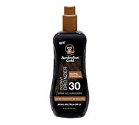 Australian Gold - Protezione Solare SPF30 Spray Gel with Instant Bronzer - Solari alta protezione