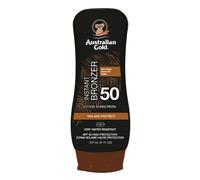 Australian Gold - Protezione Solare SPF50 Lotion with Instant Bronzer - Solari alta protezione
