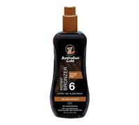 Australian Gold - Protezione Solare SPF6 Spray Gel with Instant Bronzer - Solari bassa protezione