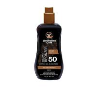 Australian Gold SPF 50 Gel Spray + Bronzer 237 ml Gel solare