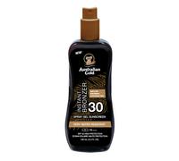 Australian Gold SPF30 Instant Bronzer Spray Gel - Travel Size 100ml - Gel solare corpo alta prot.