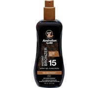Australian Gold Sunscreen Spray Gel SPF 15 237 ml con Instant Bronzer Protezione