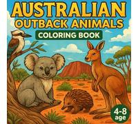 Australian Outback Animals Coloring Book