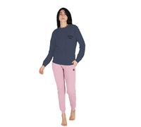 AUSTRALIAN PIGIAMA LUNGO DONNA IN CALDO COTONE IN VARIE TAGLIE DALLA S ALLA XL