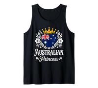 Australian Princess Australia Flag Proud Australian Girl Canotta