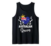 Australian Queen Australia Flag Proud Australian Woman Canotta