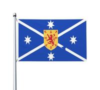 Australian Scottish Heritage Bandiera Esterna 90X150Cm Appendere Banner Tutte Le Stagioni Bandiera All'Aperto Per Prato Il Portico Fattoria