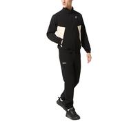 Australian Serve Tracksuit, Tuta Sportiva Uomo, Realizzata in Poliestere e Elastan - Nero - L