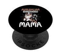 Australian Shepherd Aussie Dog PopSockets PopGrip Adesivo