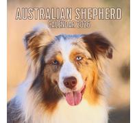 Australian Shepherd Calendar 2026: 12 Months Organizer From January to December