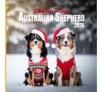 Australian Shepherd Christmas Magic 2026 Calendar