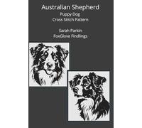 Australian Shepherd Puppy Dog Cross Stitch Pattern