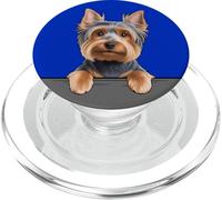 Australian Silky Terrier, simpatico amante dei cani che fanno capolino PopSockets PopGrip per MagSafe