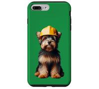 Australian Terrier Dog Yellow Hard Hat Casco Worker Proprietario Custodia per iPhone 7 Plus/8 Plus