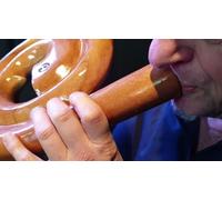 Australian Treasures - Australian Treasures Spiral Travel Didgeridoo - AT-Spiral compresa la borsa spiraldidgeridoo