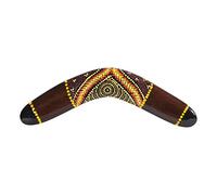 Australian Treasures - Boomerang: Boomerang in Legno Lavorato a Mano da 30 cm