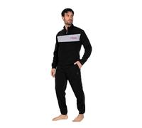 AUSTRALIAN Tuta Homewear Uomo In 100% Poliestere Vari Modelli E Colori, Tuta Completa Maschile (2XL (52), AUF516A - NERO)