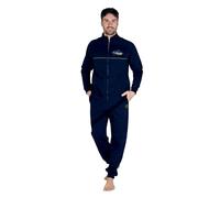 Australian Tuta Homewear Uomo in 100% Poliestere Vari Modelli E Colori, Tuta Completa Maschile (IT, Testo, L, Regular, Regular, AUF542-Blu)