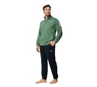 Australian Tuta Homewear Uomo in 100% Poliestere Vari Modelli E Colori, Tuta Completa Maschile (IT, Testo, L, Regular, Regular, AUF550-Verde Scuro/Blu)