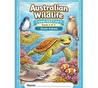 Australian Wildlife - Color and Learn: Book 3 - Ocean Animals