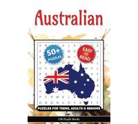 Australian Word Search Puzzle Book: Word Searches with Easy to Read Print About All Things Australian Wildlife, Culture, Sports & More | 6x9 inches | ... Gift for Vacations, Holidays & Free Times