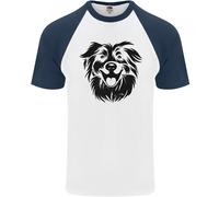 Australiano Cane da Pastore Cani Uomo S/S Baseball T-Shirt