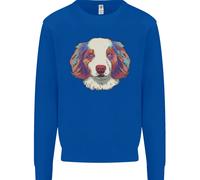 Australiano Pastore Cane Bambini Felpa Maglione