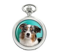 Australiano Pastore Cane Orologio da Tasca