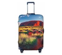 Australia'S Wild Red Rock Desert - Copertura elastica per valigie da viaggio, antigraffio, con stampa, Nero , L