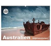 Australien. Impressionen (Wandkalender 2026 DIN A2 quer), CALVENDO Monatskalender: Australiens Schönheit zwischen Strand und Buschland