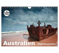 Australien. Impressionen (Wandkalender 2026 DIN A4 quer), CALVENDO Monatskalender: Australiens Schönheit zwischen Strand und Buschland
